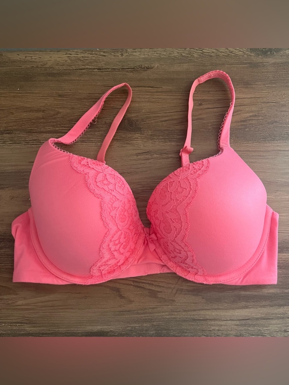 Victoria’s Secret Body Perfect Shape Pink Bra Size 34D